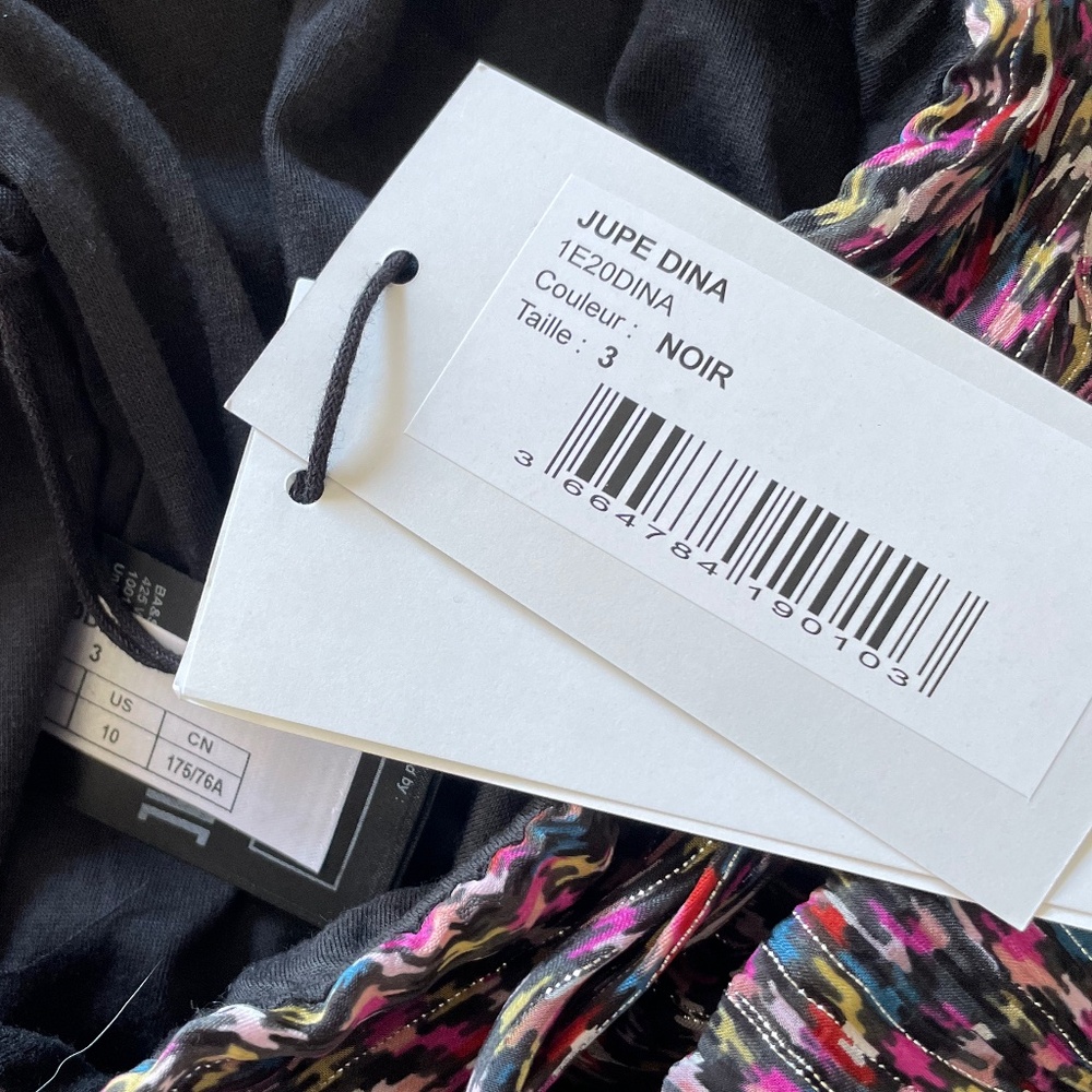 ba&sh Multicolor Textured Skirt - Picture 15 of 16